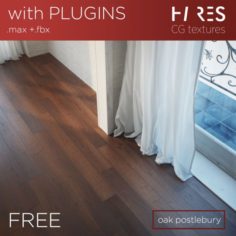 Wooden floor FREE Free 3D Model