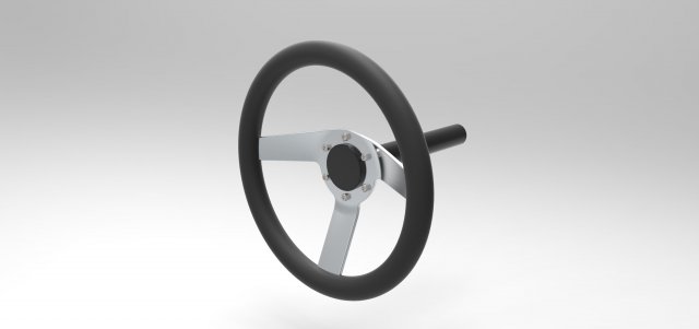 Stearing wheel 1 3D Model