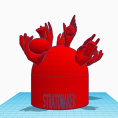 Stratomaker mascot 3D Print Model