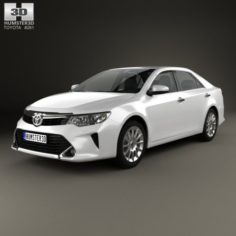 Toyota Camry Elegance Plus CIS 2014 3D Model
