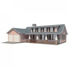 Family House 3 3D Model