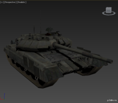 Т-90 (Modern Warfare 3) 3D Model