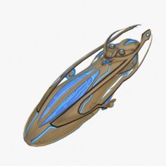 Spaceship CAR 3D Model