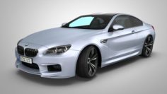 BMW 6 gran coupe 3D Model