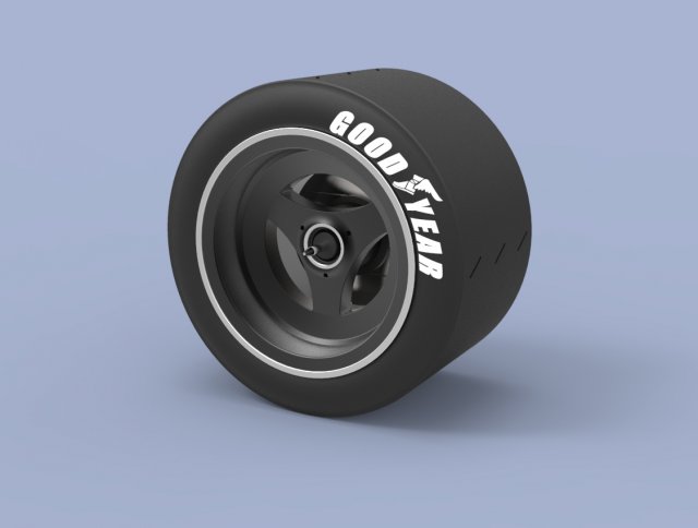 Sport wheel 3D Model