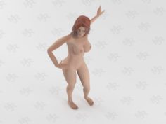 Naked Girl1 3D Model