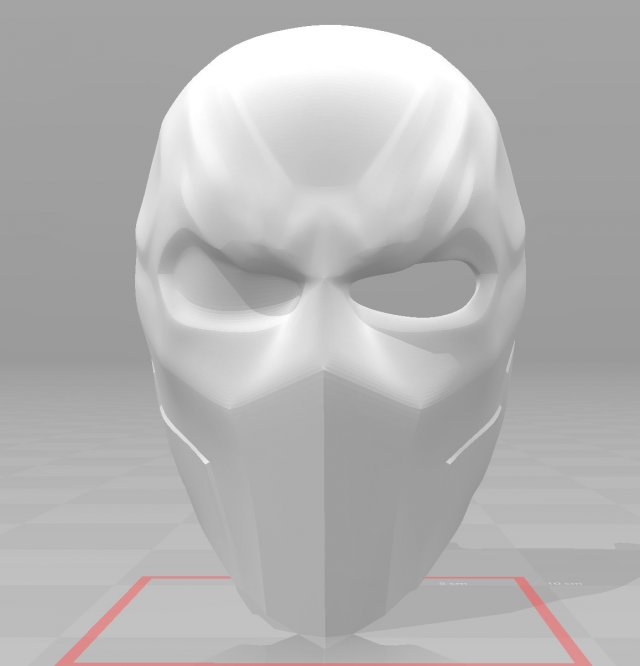 Deathstroke Helmet Mask 3D Model - 3DHunt.co
