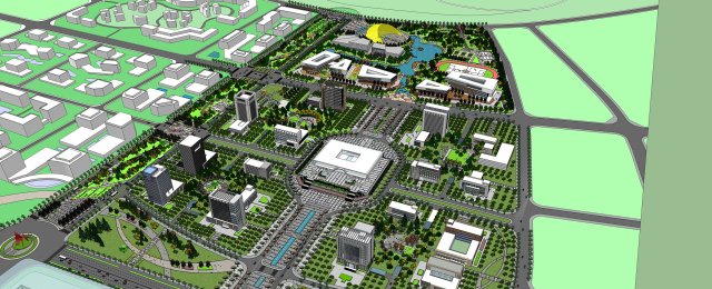 City township 3D Model