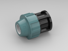 Fitting plug 3D Model