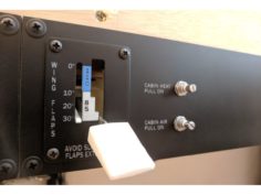 Cessna 172 Flight Simulator Panel – Flap Control 3D Print Model