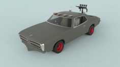 Dart car from Mad Max 2 3D Model