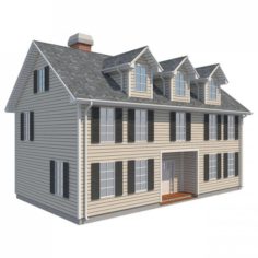 Family House1 3D Model