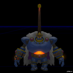 BombKing-Paladins 3D Model