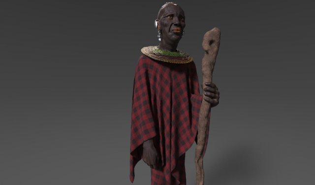 Peroson Tribe 3D Model