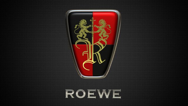 Roewe logo 3D Model