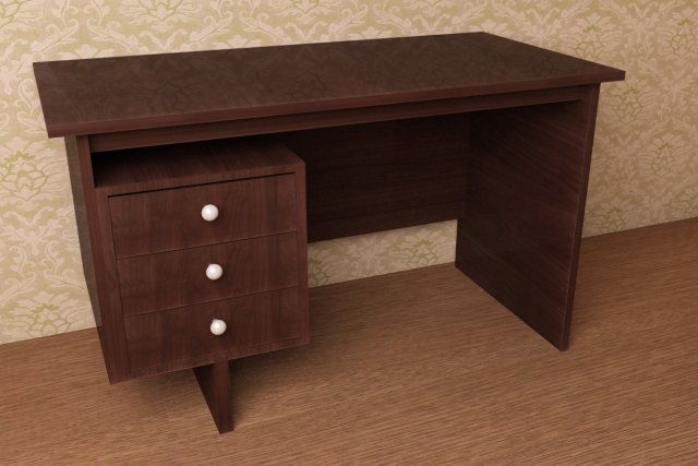 Work table Free 3D Model