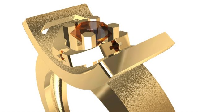 A special ring 3D Model
