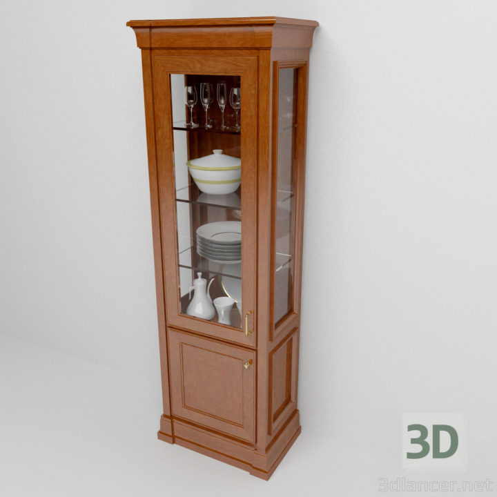 3D-Model 
Showcase for dishes
