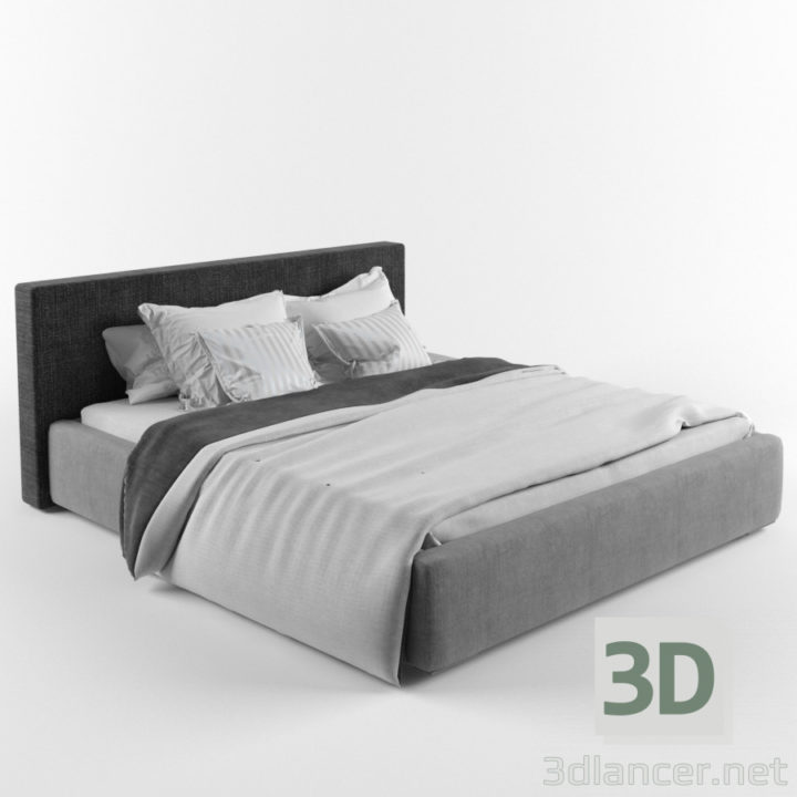 3D-Model 
Modern bed