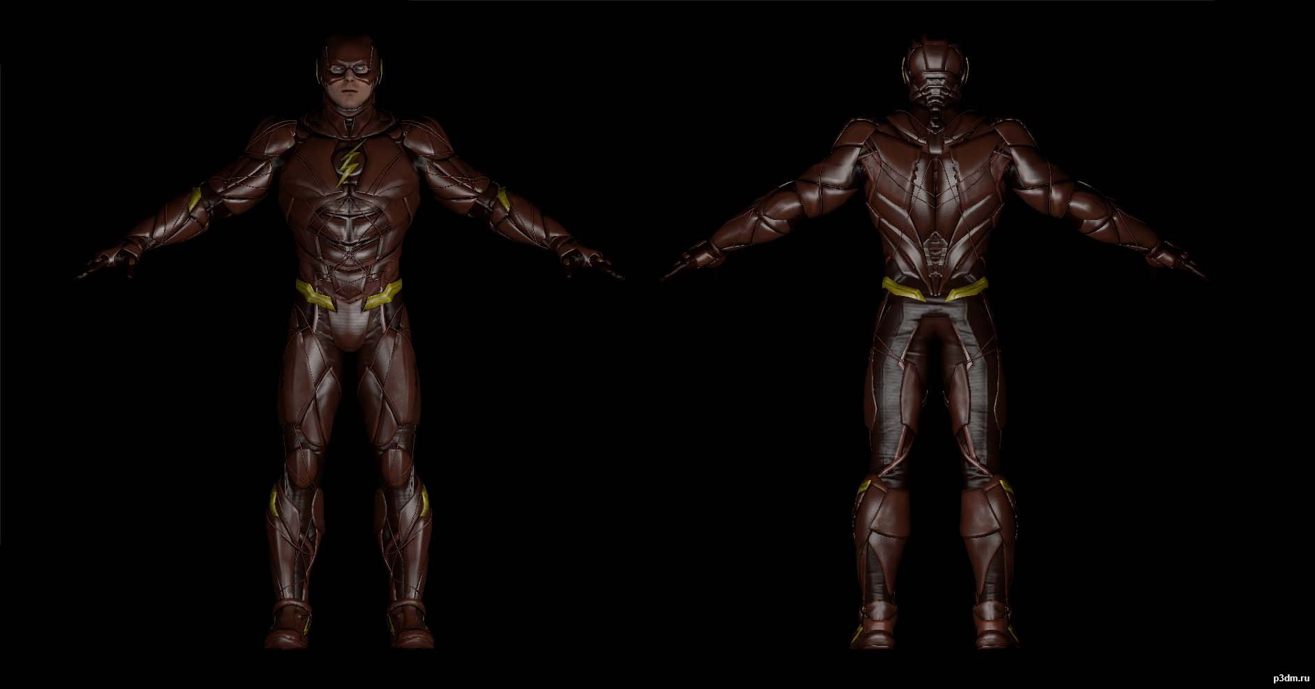 The Flash 3d Model