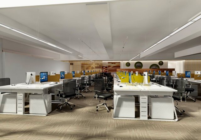 Office meeting room reception hall 31 3D Model