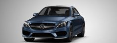 Mercedes-Benz C-Class AMG W205 2017 3D Model
