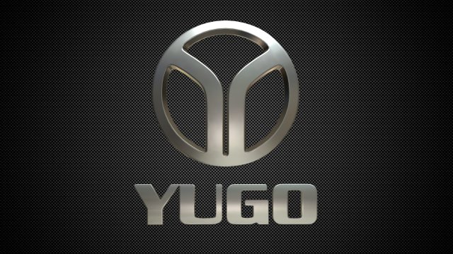 Yugo logo 3D Model