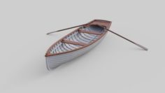 Rowboat 1B 3D Model