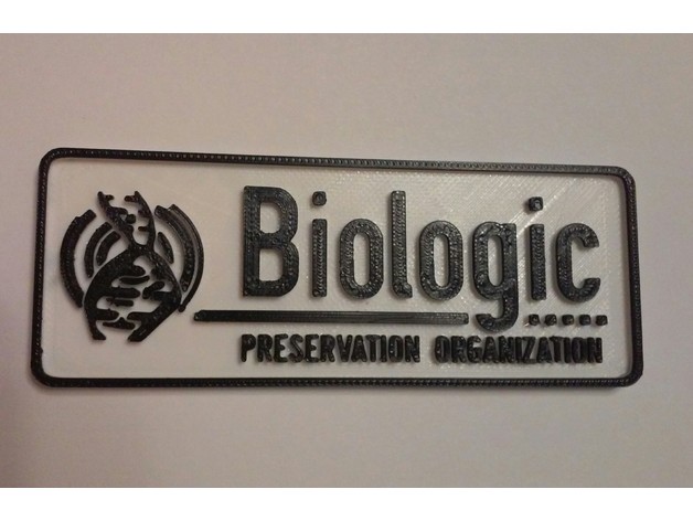 BPO Badge 3D Print Model