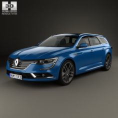 Renault Talisman estate 2016 3D Model