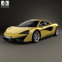 McLaren 570S 2016 3D Model