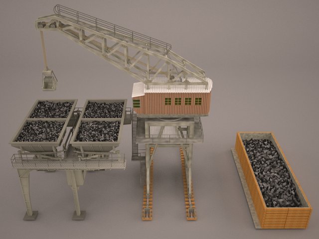 Coal Changer 3D Model