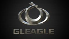 Gleagle logo 3D Model