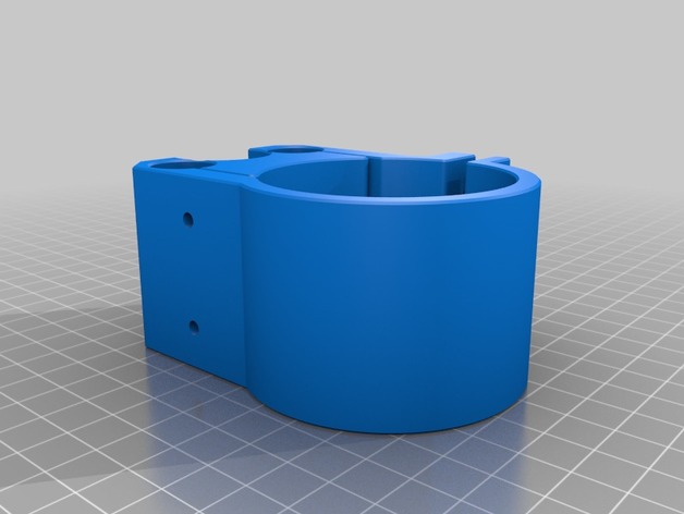 cnc2417 Z axis 55mm spindle mount holder 3D Print Model