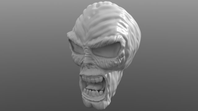 Eddie – Iron Maiden mascot Fan art 3D Model