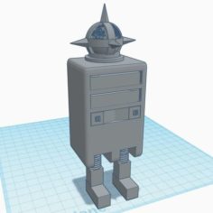 Doctor Who – 5″ scale Quark action figure 3D Print Model