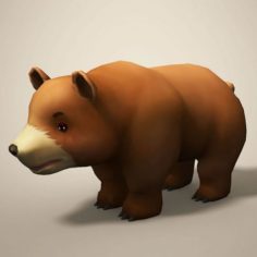 Cartoon Bear 3D Model