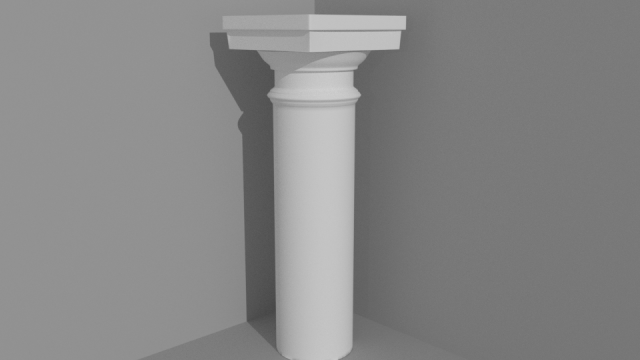 3D Column model Free 3D Model
