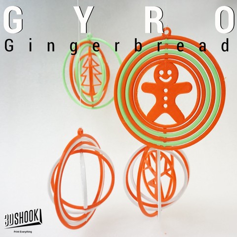 GYRO Gingerbread  3D Print Model