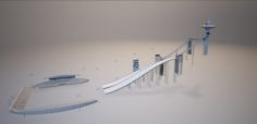 Alpensia main stadium Pyeongchang2018 Olympics 3D Model
