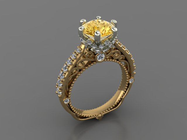 Jewellery ring 3D Model