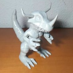 Greymon 3D Print Model