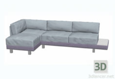 3D-Model 
Sofa modern three-seater