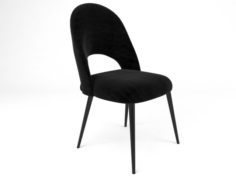 Chair Iris Noir MAISONS DU MONDE 3D Model
