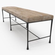 Christian Liaigre – Sud bench 3D Model