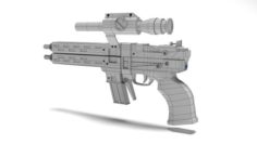 Borderlands 2 Gun 3D Model