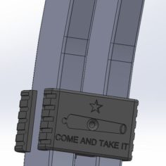 AR-15 30 round magazine coupler 3D Print Model