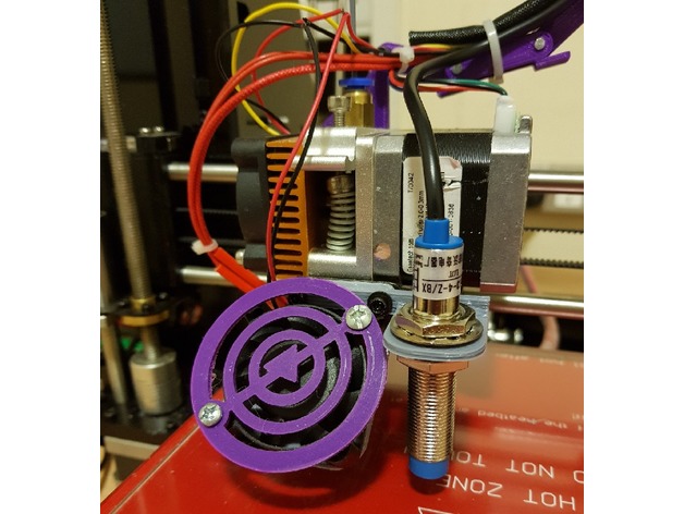 Fan duct & Auto Level sensor support 3D Print Model
