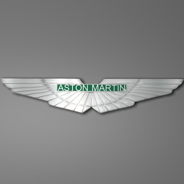 AstonMartin LOGO 3D Model