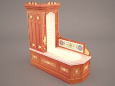 Victorian Bathroom 3D Model